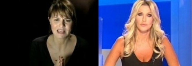 VIOLENZA SULLE DONNE, LO SKETCH DELLA CORTELLESI FA INFURIARE PAOLA FERRARI - VIDEO - 13/05/2013